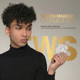 VolkanoX VXT200S Oortjes Draadloos - Draadloze Oordopjes - Active Noise Cancelling - Bluetooth - Waterbestendig - Wit — thumbnail 4