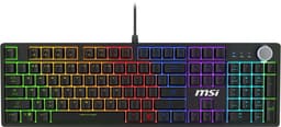 MSI FORGE GK320 RED US - Gaming Keyboard - Mechanical RED Switches - RGB LED — thumbnail 1