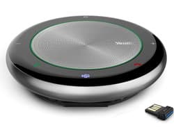 Draagbare USB/Bluetooth Speakerphone voor Conferenties - Universele HD Microfoon voor Thuiswerk en Vergaderingen
