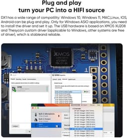 Krachtige USB DAC en Hoofdtelefoonversterker met AK4493S Chip — thumbnail 4