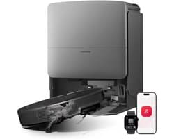 Roborock Saros 20–Robotstofzuiger Met Dweilfunctie–Digitale motor 36000Pa–AdaptiLift Chassis 3.0–Autonoom StarSight systeem 2.0–100℃ Warmwatermopwas–Zelfreinigend Station & Anti-Klit Borstels–Slimme spraakassistent-Saros 10R Upgrade