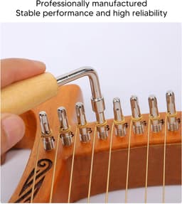 Stempennen, Stemsleutel Lier Harp Snaren Snaarinstrumenten Accessoires Prestatie — thumbnail 4
