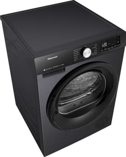 Hisense DH3S902BBCC - Condensdroger - 9 kg - Vrijstaand - Voorbelading - Warmtepomp - Zwart - Draaiknop - TouchControl - 63 dB(A) - Ion Refresh - Allergy Care - Auto Dry — thumbnail 6