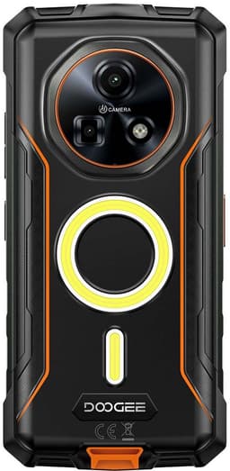 DOOGEE Fire 5 Ultra Robuuste Smartphone - 32GB RAM 256GB ROM - Gemini AI - 13000 mAh - IP68/IP69K Outdoor telefoon - 6,6 inch 90 Hz - Android 15 - NFC GPS - Oranje — thumbnail 5