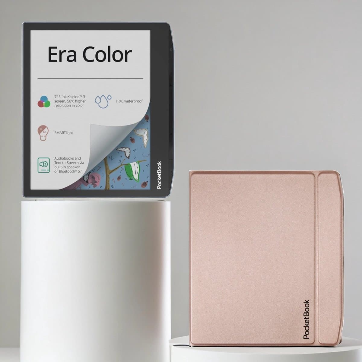 PocketBook Era Color e-reader – 7 inch – 32 GB – waterdicht + Beige Hoesje – voordeelbundel — afbeelding 1