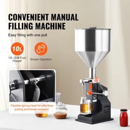 Allero Vulmachine - Vloeistof Vulmachine - Handmatige Vloeistofmachine - Flessenvuller - 5 tot 100 ML - Twee Mondstukopties — thumbnail 3
