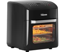 Tristar FR-9065 - Airfryer Oven XXL - 12L - 12 Bakprogramma's - Zwart