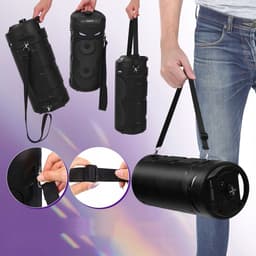 Draagbare Karaoke Box 40W - Bluetooth Speaker met 1 Microfoons & RGB Licht - Voor Feesten en Camping — thumbnail 4