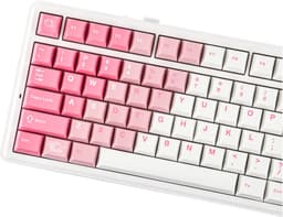 EPOMAKER x AULA F75 MAX - Roze / Wit - Mechanisch Draadloos Toetsenbord - RGB - 75% - QWERTY - Gaming Keyboard - Leobog Reaper Switch — thumbnail 8