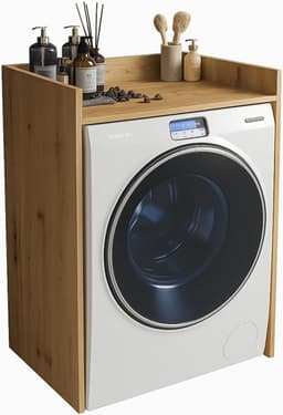 Wasmachine Ombouw - Opbouwmeubel Kast - Meubel Rek - Wasruimte — thumbnail 1
