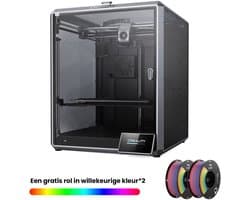 Creality K1 MAX High Speed 3D-printer+ Tijdelijke aanbieding: ontvang twee gratis rollen hoogwaardige printercompatibele verbruiksartikelen.