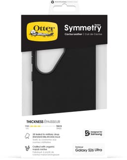 Otterbox Symmetry Cactus Leather Samsung Galaxy S26 Ultra - Zwart — thumbnail 3