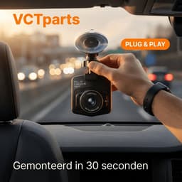 VCTparts® Dashcam met Nachtzicht – 720P HD | 170° Kijkhoek | Infrarood Nachtzicht | Loop Recording | Plug & Play — thumbnail 3