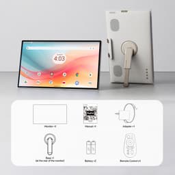 KTC A25Q5 24,5 Inch Draagbare Smart TV - Full HD IPS - Android 14 - Google Play Store - Touchscreen - 5000mAh Accu - Ingebouwde Camera - 60Hz — thumbnail 3