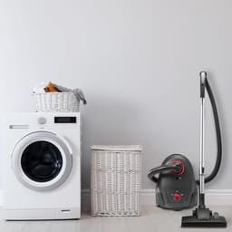 Stofzuiger met zak - vloerstofzuiger incl. 3 stofzuigerzakken - 94 cm telescoopstang en omschakelbare vloermondstuk - 7,5 m actieradius - uitwasbare HEPA12 & microfilter — thumbnail 2