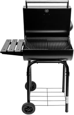 Mega-M Classic - Houtskoolbarbecue - Met deksel - Verchroomd grillrooster - Verrijdbaar ontwerp — thumbnail 2