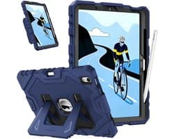 Schokbestendige iPad Air Hoes met Geïntegreerde Standaard voor Kinderen - Bescherming voor Modellen 2020 t/m 2025