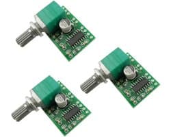 Mini 2 Kanaals 3W Digitale Stereo Versterker Board 5V USB Voeding