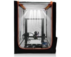Flolife - Behuizing voor 3D printer -Behuizing Tent Cover - 3D printer - Huis 43*45*71 cm - Met LED-verlichting - Brandwerend - Stofdicht