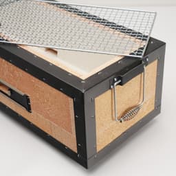 Konro Grill - Diatomite XL - Japanse Barbecue - Hibachi BBQ - 77x23x20cm — thumbnail 4