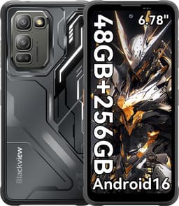 Blackview FORT 5 - Robuuste Smartphone - 4G - 36GB RAM - 256GB ROM - 6.78 inch 120Hz - Robuuste Telefoon - Nachtzicht - Android 16 - NFC - GPS - Zwart — thumbnail 2