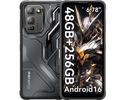 Blackview FORT 5 - Robuuste Smartphone - 4G - 36GB RAM - 256GB ROM - 6.78 inch 120Hz - Robuuste Telefoon - Nachtzicht - Android 16 - NFC - GPS - Zwart — thumbnail 1