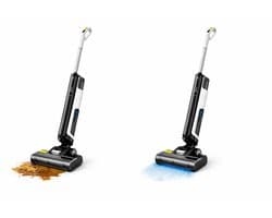 Jurrys Elektrische Dweil & Nat-Droog Stofzuiger – 3-in-1 Dweilen – 55.000 Pa Zuigkracht – Zelfreinigend – 600ml Watertank