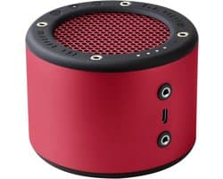 Draagbare Luidspreker - Bluetooth Speaker - Muziek Luisteren - 50 Watt Vermogen - 10x10x7 cm - Rood
