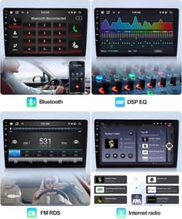 Android Autoradio voor Suzuki Swift 2005-2010 met 10.1" Scherm, Apple CarPlay & Android Auto, 2+64GB — thumbnail 5