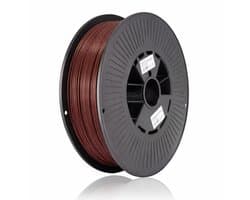 Bruin PLA+ 3D Printer Filament 1.75 mm - Hoge Kwaliteit en Duurzaam - Compatibel met Creality, Bambu Lab, Esun en Andere 3D Printers - Perfect voor 3D Printen van Prototypes, Modellen en Accessoires - voor Professioneel en Thuisgebruik