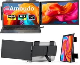 Rolu Portable Monitor 14’’ – Draagbare Monitor – Full HD - 1920 × 1200 IPS Scherm – USB-C – 60Hz – Windows – Mac – Xbox — thumbnail 1