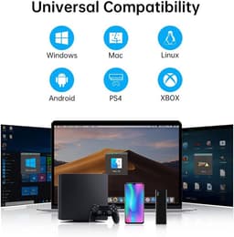 Draagbare 500GB externe opslag voor gegevens - USB 3.0 & 2.0, plug-and-play, schokbestendige behuizing — thumbnail 3