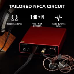 Hoofdtelefoonversterker Hi-Res NFCA Audiofiel Zwart — thumbnail 5