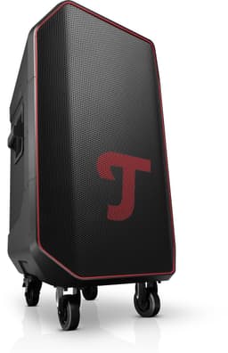 Teufel ROCKSTER 2 - Grote Bluetooth-luidspreker - Mobiel evenementgeluidssysteem met wieltjes, 440 W, met lange accuduur, 380 mm woofer, snellaadfunctie, robuuste feestluidspreker - zwart — thumbnail 1