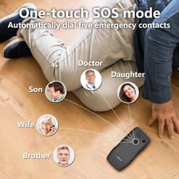 Senioren Mobiele Telefoon 4g - Senioren GSM - Simpel — thumbnail 2