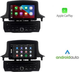 Carplay autoradio voor Renault Megane 3 & Fluence | 2008 t/m 2015 | Android 14 | Draadloos Apple Carplay & Android Auto | 4GB + 64GB | 8-Core processor | Cartronix | 2008 2009 2010 2011 2012 2013 2014 2015 | Bluetooth & Wifi — thumbnail 2