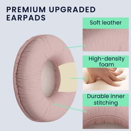 kwmobile 2x oorkussens geschikt voor JBL Tune 600 / 500BT / 510BT / 520BT / 450 - Earpads voor koptelefoon in oudroze — thumbnail 4