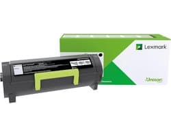Originele zwarte toner cartridge voor diverse Lexmark printers