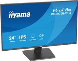 iyama ProLite X2493HSU-B1 - 24 inch - Full HD - IPS - USB-Hub (2x) — thumbnail 3