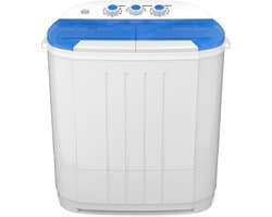 Compacte Draagbare Wasmachine met Centrifuge - Mini Wasmachine 6,5 kg voor Kleine Ruimtes & Campers