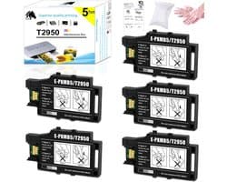 5x Inkt Onderhoudsbox Vervanging voor Inkjet Printers WF-100, WF-110 en EC-C110