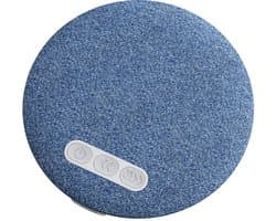 Slaapgeluidsspeaker, muziek naast het kussen, automatisch uitschakelen, lichte muziek, wit geluid, Bluetooth-verbinding met extra lange batterijduur, kussenspeaker, slaapassistent, speaker onder het kussen, geschikt voor rustige nachten