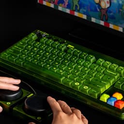 8Bitdo Mechanical Keyboard - Xbox Edition toetsenbord Gamen USB + RF Wireless + Bluetooth QWERTY Engels Groen — thumbnail 2