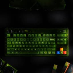 8Bitdo Mechanical Keyboard - Xbox Edition toetsenbord Gamen USB + RF Wireless + Bluetooth QWERTY Engels Groen — thumbnail 4