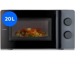 MEDION Compacte magnetron MD12211 (17 L, 700 W, 5 standen, ontdooien, timerfunctie, ruimtebesparend) [MODEL 2025]