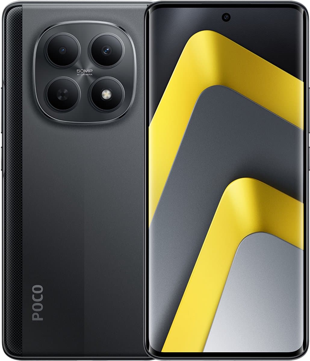 Xiaomi POCO M8 5G - 8GB/256GB - Zwart - 6.77 inch AMOLED - 50MP AI Camera - 5520 mAh Accu — afbeelding 1