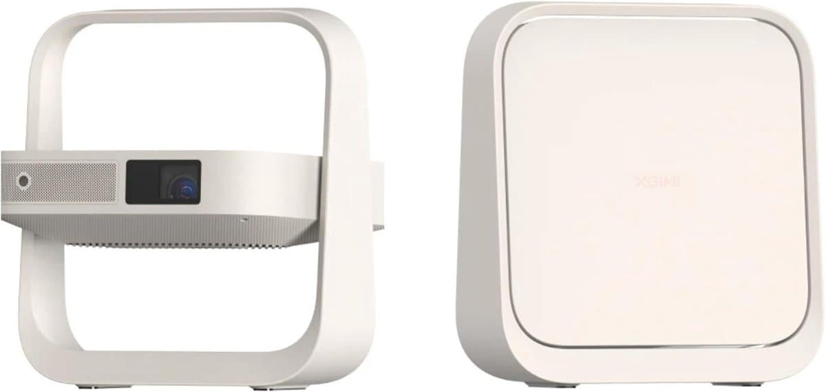 MELVRA Draagbare Beamer - Projector - Full HD 1080p - 400 ISO Lumen - Netflix Ondersteuning - DLP - Verstelbare Standaard - 2 x 3W Luidsprekers - Wit — afbeelding 1