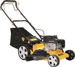 Zelfrijdende Grastrimmer - Automatische Grasmaaier - Efficiënt Gras Snijden - Achterwielaandrijving - 46 cm Snijbreedte - Geel — thumbnail 1