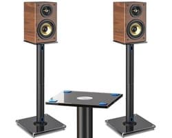 NBAP® Luidspreker Standaard - Speaker Vloerstandaard - Extra Stevig - Zwart