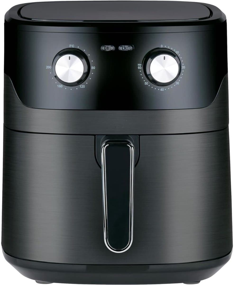 Florixa® Airfryer xl - Airfryer xxl - Heteluchtfriteuse - Zwart- 38cm x 29cm x 33cm — afbeelding 1